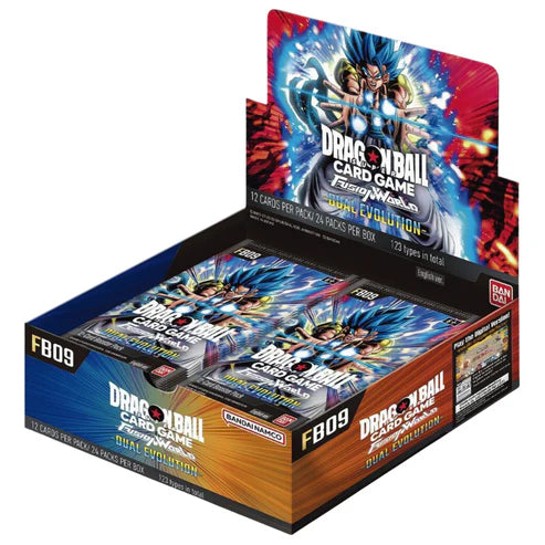 Dragon Ball Super: Fusion World Dual Evolution (FB09) — Booster Display (24 Packs) [ENG]