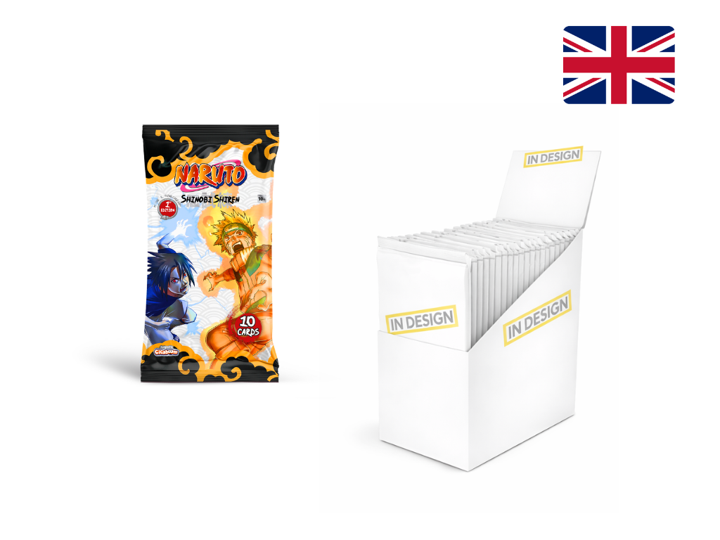 Naruto Mythos (2nd set) Shinobi Shiren 1st edition booster display (24 packs) [EN]