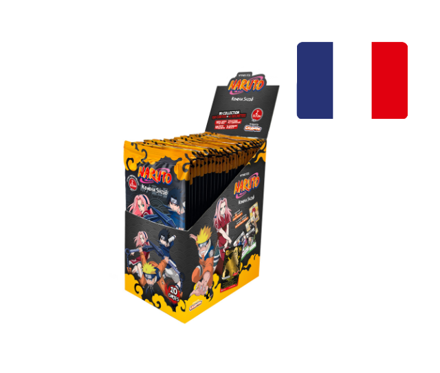 Naruto Mythos (1st set) Konoha Shido 2nd edition booster display (24 packs) [FR]