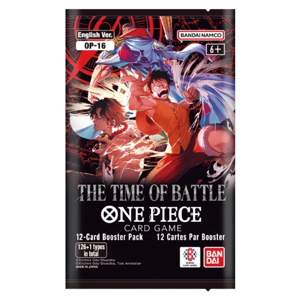 One Piece (OP-16) The Time Of Battle — Booster Pack (12 Cards) [ENG]
