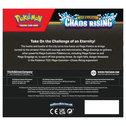 Pokémon Mega Evolution: Chaos Rising — Booster Display (36 Packs) [ENG]