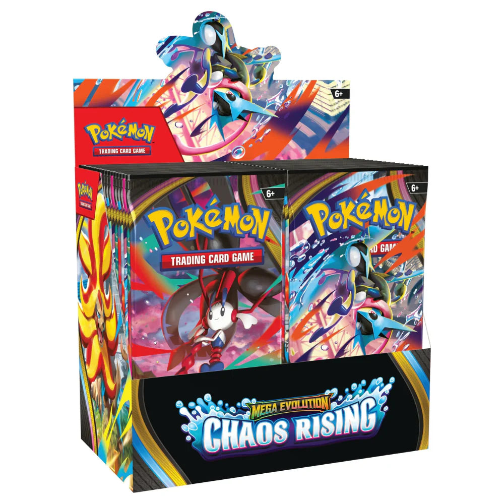 Pokémon Mega Evolution: Chaos Rising — Booster Display (36 Packs) [ENG]