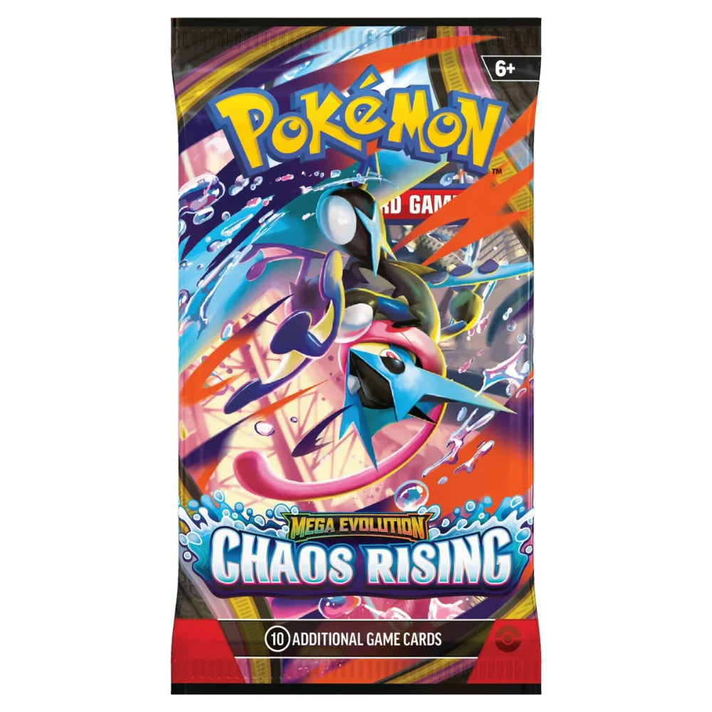 Pokémon Mega Evolution: Chaos Rising — Booster Pack (10 Cards) [ENG]