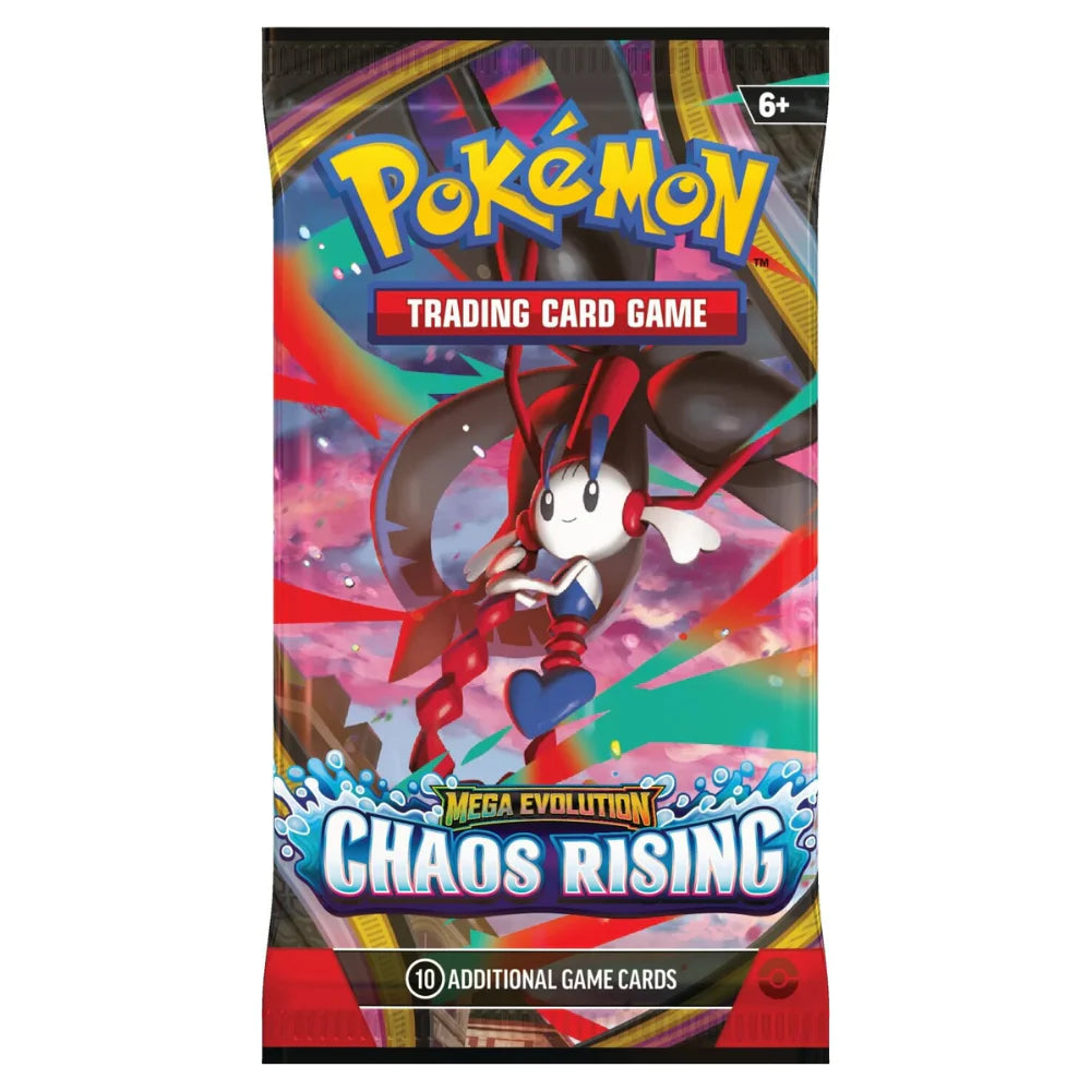 Pokémon Mega Evolution: Chaos Rising — Booster Pack (10 Cards) [ENG]