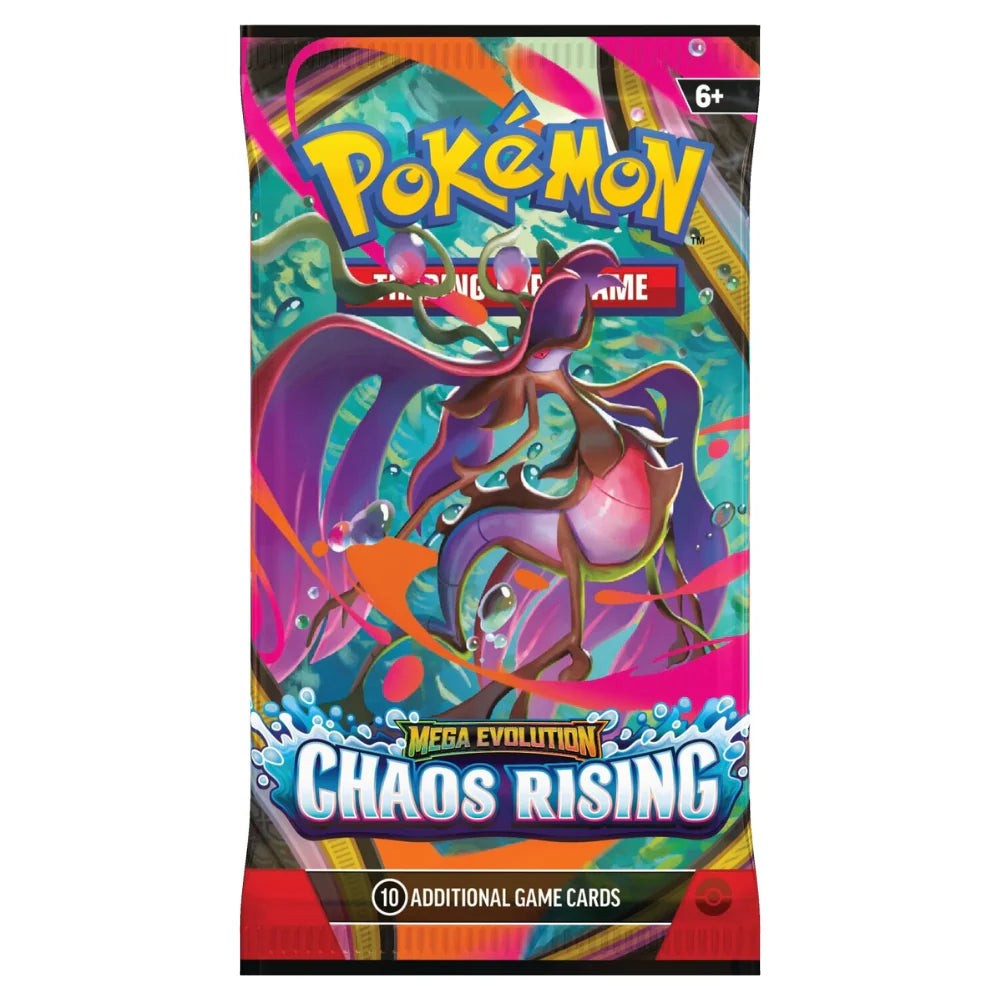 Pokémon Mega Evolution: Chaos Rising — Booster Pack (10 Cards) [ENG]