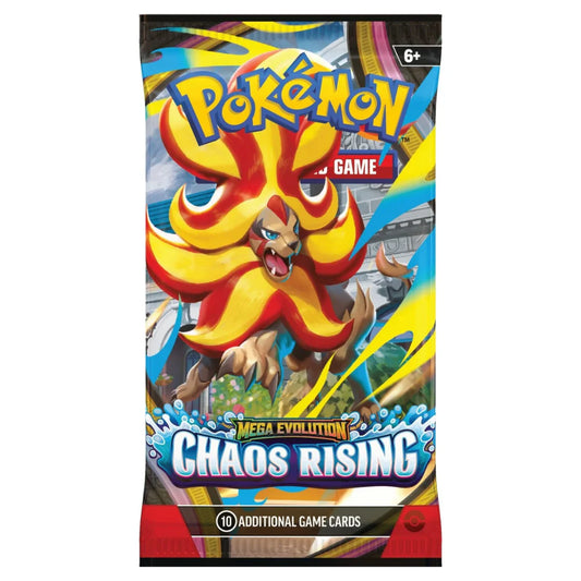 Pokémon Mega Evolution: Chaos Rising — Booster Pack (10 Cards) [ENG]