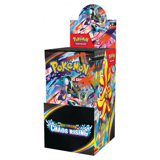 Pokémon Mega Evolution: Chaos Rising — Half Booster Display (18 Packs) [ENG]