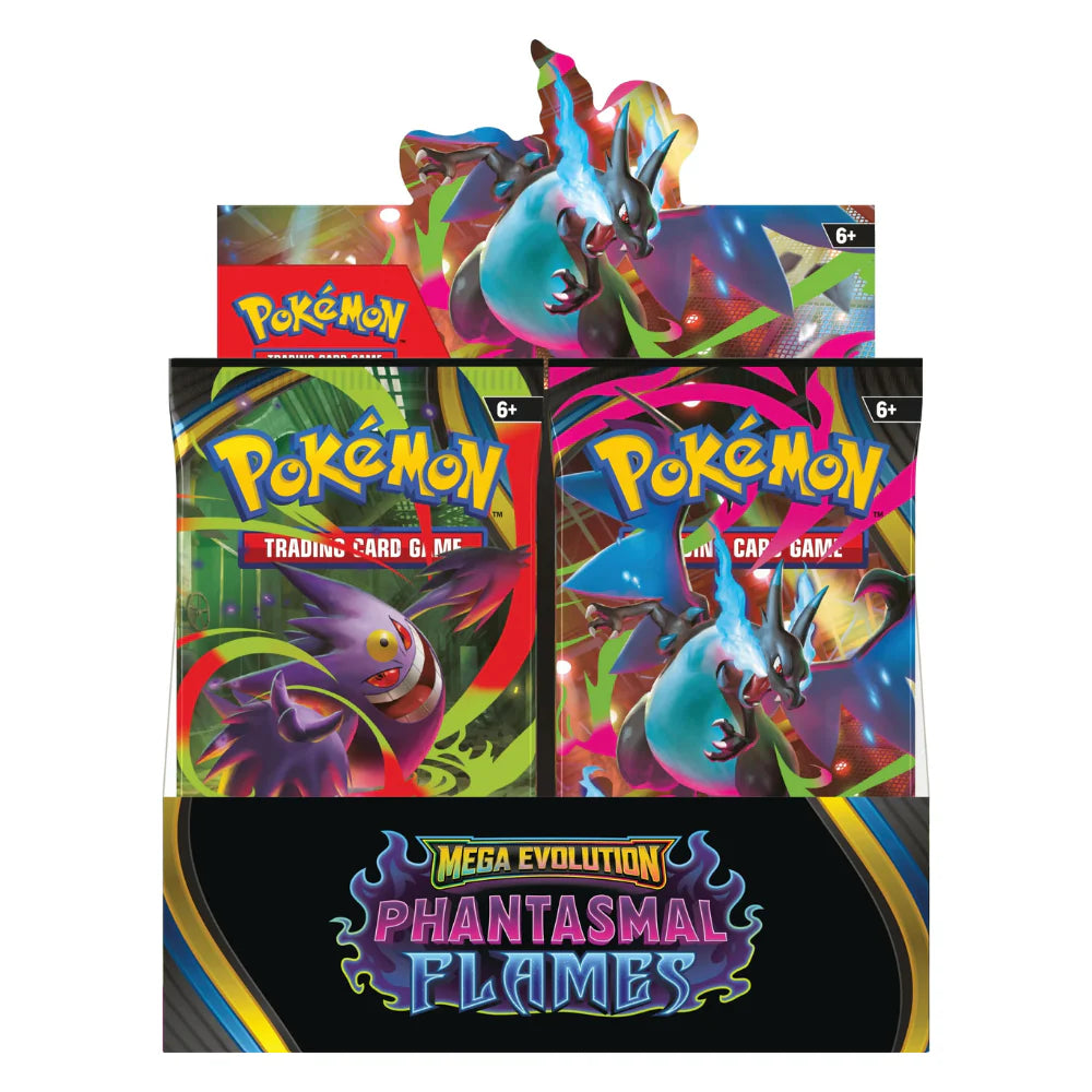 Pokémon Mega Evolution: Phantasmal Flames — Booster Display (36 Packs) [ENG]