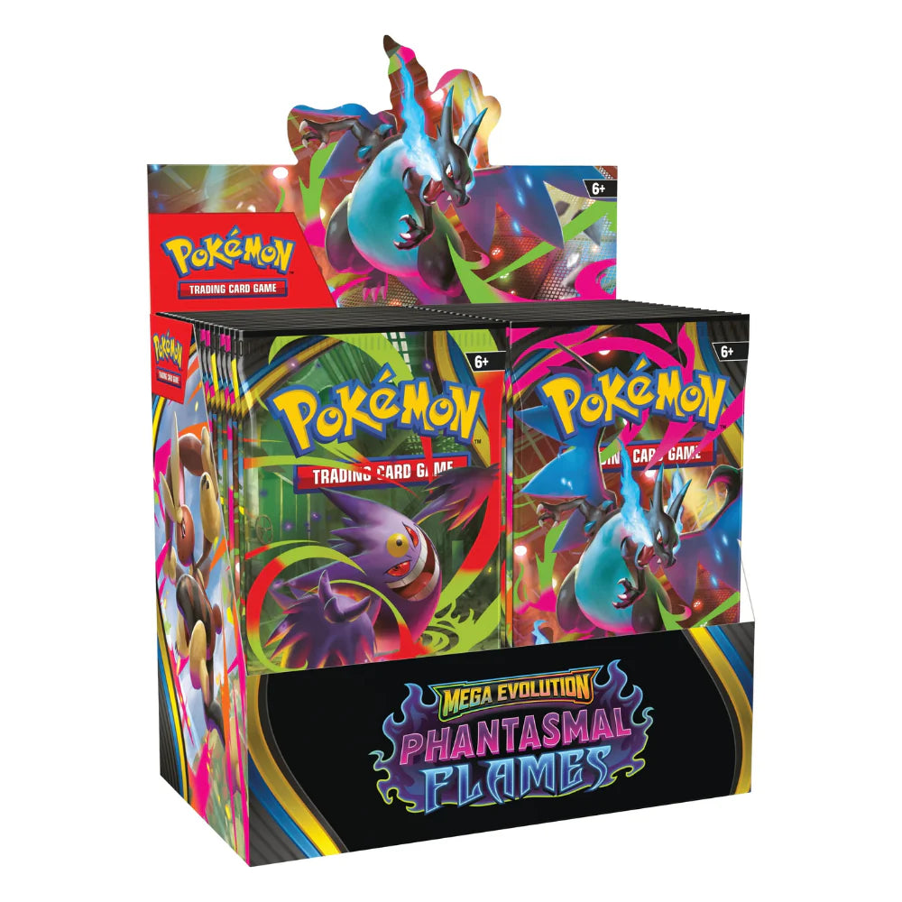 Pokémon Mega Evolution: Phantasmal Flames — Booster Display (36 Packs) [ENG]