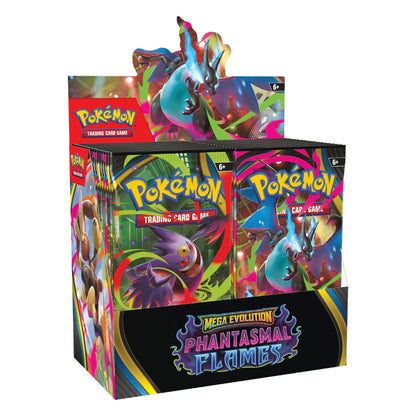 Pokémon Mega Evolution: Phantasmal Flames — Booster Display (36 Packs) [ENG]