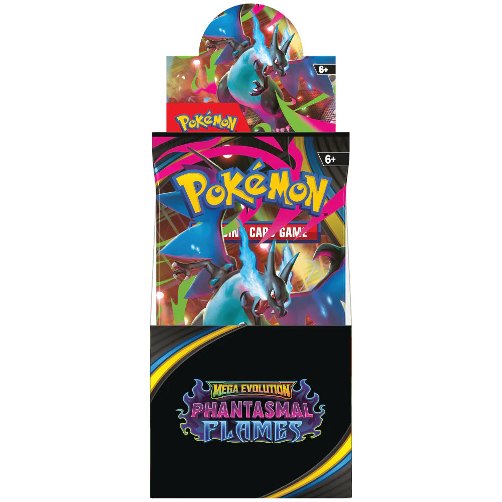 Pokémon Mega Evolution: Phantasmal Flames — Half Booster Display (18 Packs) [ENG]