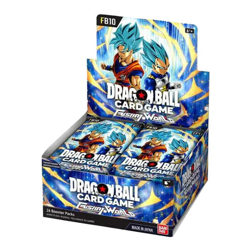 Dragon Ball Super: Fusion World (FB10) — Booster Display (24 Packs) [ENG]